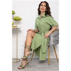 Платье Фруктовый коктейль (фисташка) П13588-18М