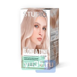 STUDIO Набор для мелирования волос Скандинавский блонд  BLOND&TONE