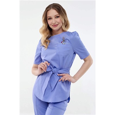 Блуза медицинская женская 3-80-04-1 / ADVA Сиреневая (3F,0F)