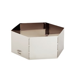 Форма д/сервировки «ШЕСТИГРАННИК» 60мм, Н50мм 1С2711