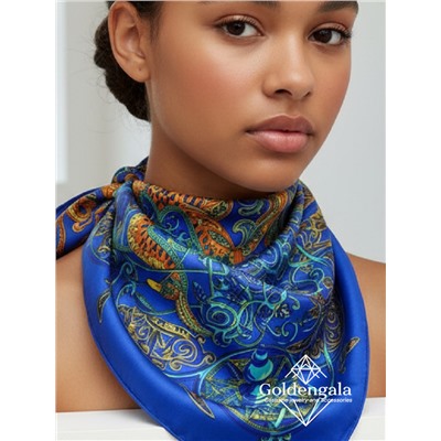 Платок шелковый Люкс "Миледи" Арт 2427/6