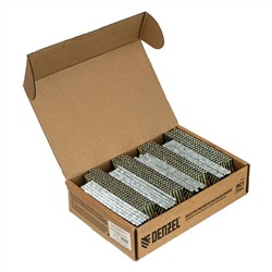 Гвозди для пнев. нейлера (оцинк.) длина - 75 мм, диам. - 3,05 мм, 2000 шт. Denzel