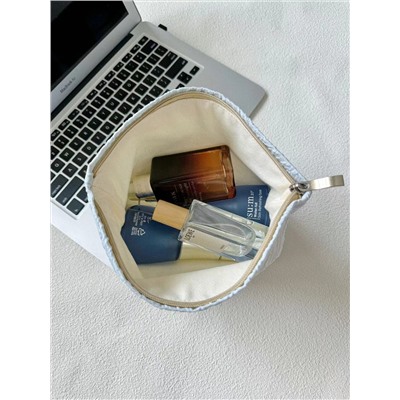 Capacious cosmetic bag, handheld organizer bag to go out, travel bag, liner