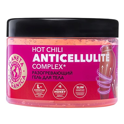 PO Антицелл Гель для тела HOT CHILI 500мл