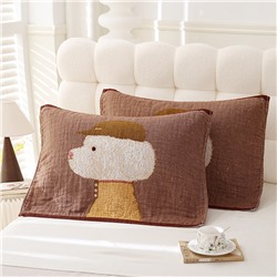 Муслиновая мягкая дышащая наволочка 52×75см