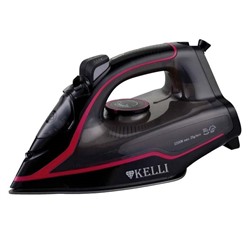 Утюг Kelli KL-1646 керамика 2600Вт Объем резервуара: 210 мл (6) оптом
