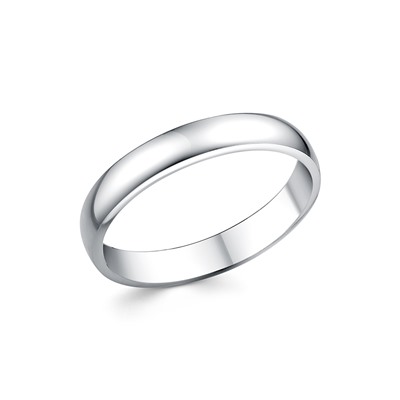 Кольцо родированное серебро 925*