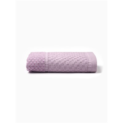 Полотенце махровое LoveLife «Ордос» 30×50 см, лавандовое, 100% хлопок, 430 г/м²