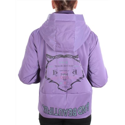 D003 LILAC Куртка демисезонная женская (100 гр. синтепон)