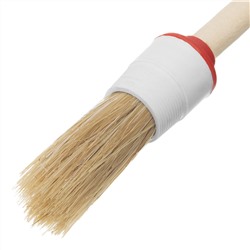 Кисть круглая № 2 (20 мм) натуральная щетина, деревянная ручка MTX