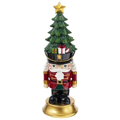 GAEM Фигурка декоративная с подсветкой "Щелкунчик" (2хAA н/п), L10,5 W10,5 H31 см