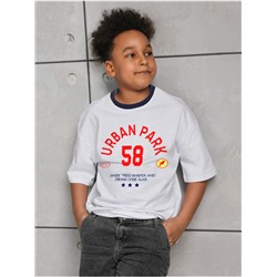 Футболка "Рико" белый Мальчик