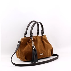 Сумка 607 эко-замша миндаль ХИТ продаж