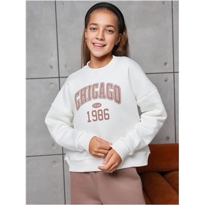 Костюм "Чикаго" детский девочка  молочный какао