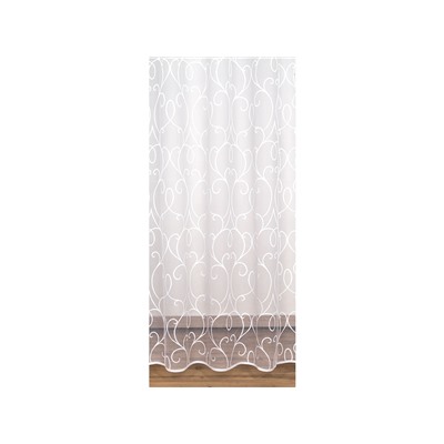 Штора 25С6683-Г50  белый 3 м*2.65 м