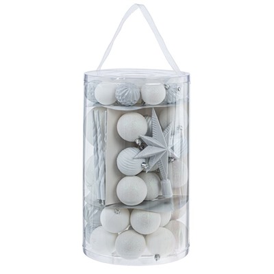 GAEM Набор из 56шт Украшение новогоднее "Шар", L21 W21 H37 см