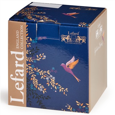 САХАРНИЦА LEFARD "GOLDEN BIRDS"  9,5*10 СМ 350 МЛ (КОР=36ШТ.)