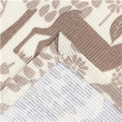 Скатерть Доляна Forest dwellers 149×110 см, 100% хл, рогожка 164 г/м²