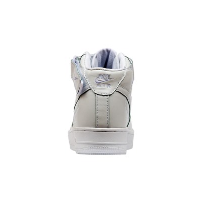 Кроссовки Nike Air Force 1 Mid 07 White Leather арт 5001-1