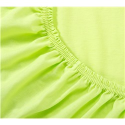 Простыня трикотажная на резинке салатовый Текс-Дизайн