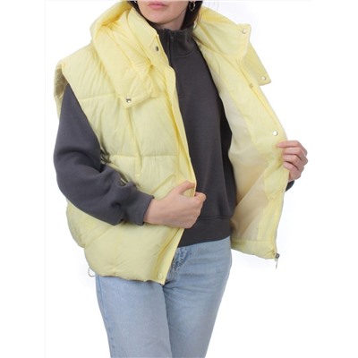 24001 YELLOW Жилет утепленный женский (100 гр. холоффайбер)