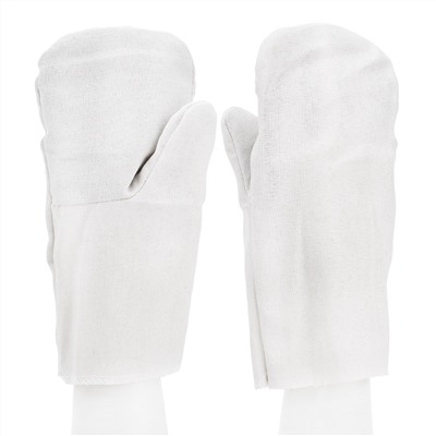 Рукавицы х/б двунитка, наладон двунитка, 1 размер Сибртех