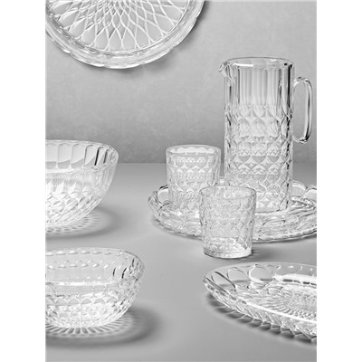 Чаша Vanity, Ø25 см, прозрачная