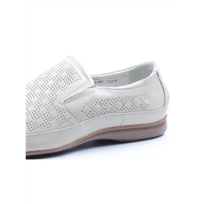 01-1509A LT. BEIGE Полуботинки мужские (натуральная кожа)