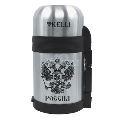 Термос KELLI KL-0909 нерж широкое гор 0,6л (12) оптом