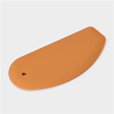 Шпатель кондитерский с размерной линейкой KONFINETTA, 17.5×8×0.7 см, бежевый