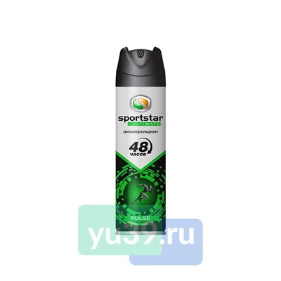 Антиперспирант SPORT STAR Pulse мужской, 150 мл