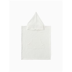 Пончо муслиновое детское LoveLife, 56×70 см, 100% хлопок, 120 г/м², белое