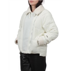 S24-163 MILK Куртка демисезонная женская (100 гр. холлофайбер)