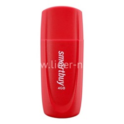 USB Flash 4GB SmartBuy Scout красный 2.0