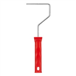 Ручка для мини-валиков 100 мм, D ручки 6 мм, оцинкованная Matrix