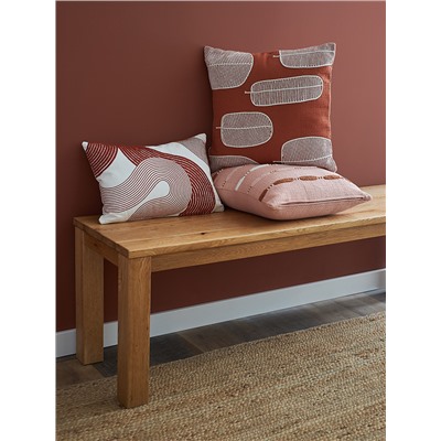 Подушка декоративная Feather lines из коллекции Ethnic, 30x45