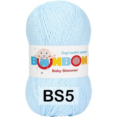 Пряжа Nako Bonbon Baby Shimmer