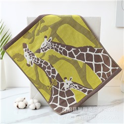 Cotton gauze towel, children's scarf for kindergarten, wholesale