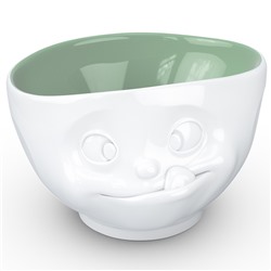 Чаша Tasty, 500 мл, белая/хаки