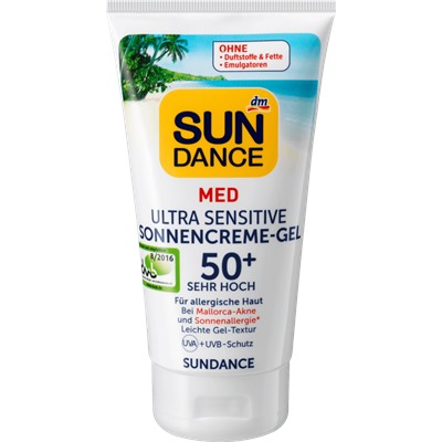 SUNDANCE MED US Sonnen Creme-Gel Медицинский солнцезащитный крем-гель LSF 50+, 150 мл