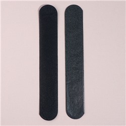 Защитные вкладыши от пота и загрязнений, набор - 10 шт., на клеевой основе, 24×3.7×0.1 см, чёрные