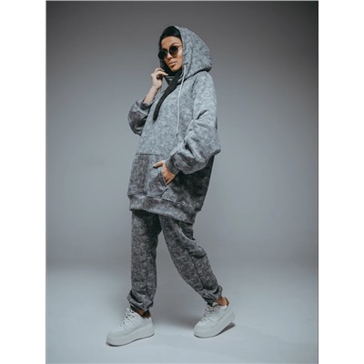 Худи Ваниль варенка светло-серый Лт