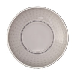 Набор из 2 сервировочных тарелок Corals серого цвета из коллекции Sea treasures, 360 мл