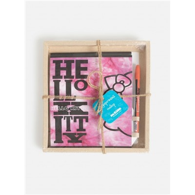 Набор подарочный (Тетрадь 48л,2шт и Ручка гелевая со стираемыми чернилами, цвет чернил синий) Jed2