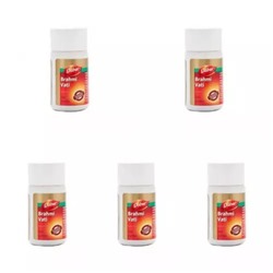 Набор Брахми Вати (5 х 40 таб, 250 мг), Brahmi Vati Set, произв. Dabur