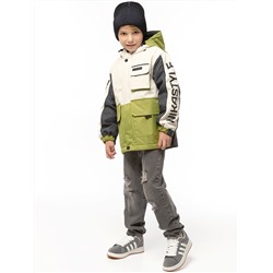 Куртка утеплённая для мальчика NIKASTYLE 4м4525 Кешью лайм Nikastyle
