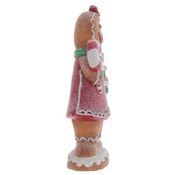 GAEM Фигурка декоративная с подсвет "Пряник: Мальчик/Девочка",(3хAAA), L21 W10,5 H42 см, 2в.