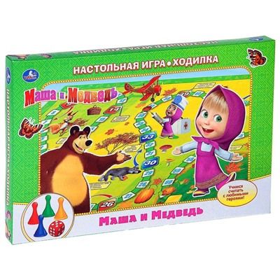 Настольная игра «Mашa и медвeдь»