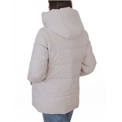 M-M05 GRAY/BEIGE Куртка зимняя женская (150 гр. холлофайбер)