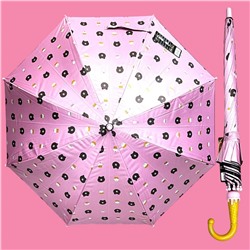 Зонт-трость для девочки полуавтомат Арт 7250